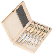 Kirschen Chisel set 1001 in wooden box 6-piece Kirschen Chisel set 1001 in wooden box 6-piece