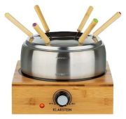 Klarstein Bamboo Fondue Set Klarstein Bamboo Fondue Set