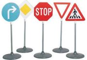 Klein Traffic Sign Set 1 5-piece Klein Traffic Sign Set 1 5-piece