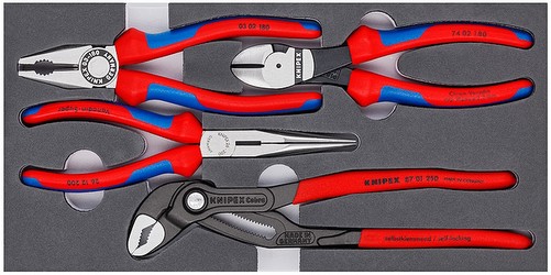 Knipex Pliers Set Basic (00 20 01 V15) Knipex Pliers Set Basic (00 20 01 V15)