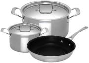 Le Creuset 3-ply set 3-piece Le Creuset 3-ply set 3-piece