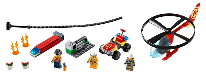 LEGO City mission with fire helicopter (60248) LEGO City mission with fire helicopter (60248)