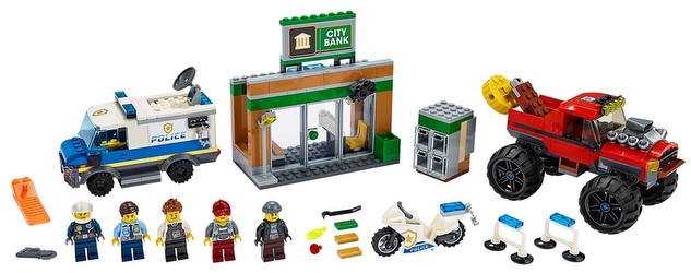 LEGO City Robbery with Monster Truck (60245) LEGO City Robbery with Monster Truck (60245)