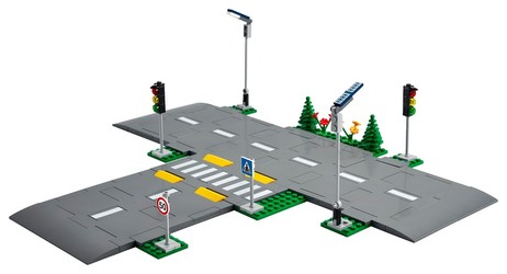 LEGO City street intersection with traffic lights (60304) LEGO City street intersection with traffic lights (60304)