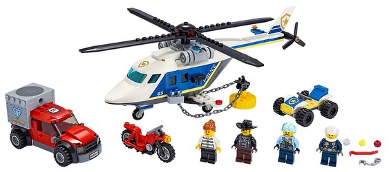 LEGO City chase with police helicopter (60243) LEGO City chase with police helicopter (60243)