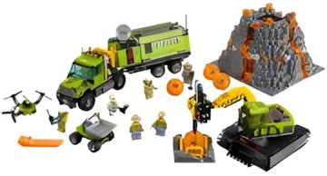 Lego City Volcano Research Station 60124 Lego City Volcano Research Station 60124