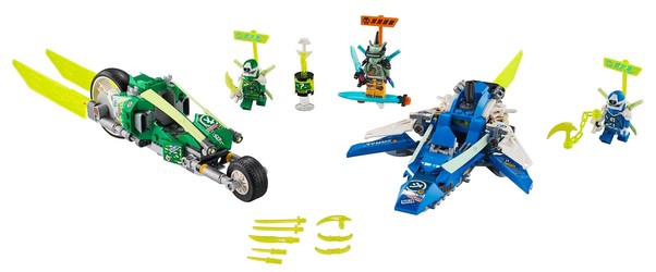 LEGO Ninjago Jay and Lloyd's Power Racer (71709) LEGO Ninjago Jay and Lloyd's Power Racer (71709)
