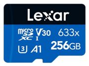 Lexar High-Performance 633x R95/W45 microSDXC 256GB (LSDMI256BBEU633A) Lexar High-Performance 633x R95/W45 microSDXC 256GB (LSDMI256BBEU633A)