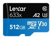 Lexar High-Performance 633x microSDXC UHS-I 512GB (LSDMI512BB633A) Lexar High-Performance 633x microSDXC UHS-I 512GB (LSDMI512BB633A)