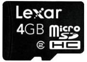 Lexar Mobile microSDHC 4GB Lexar Mobile microSDHC 4GB
