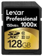Lexar Professional 1000x SDXC UHS-II 128GB Lexar Professional 1000x SDXC UHS-II 128GB