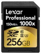 Lexar SDXC Professional 1000x Class 3 UHS-II 256GB Lexar SDXC Professional 1000x Class 3 UHS-II 256GB