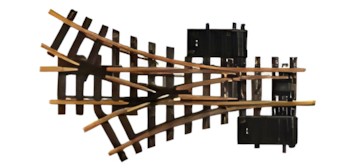 LGB Electric three-way turnout R1 30° 12360 LGB Electric three-way turnout R1 30° 12360