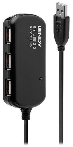Lindy USB 2.0 Active Extension Hub Pro 8 m (42781) Lindy USB 2.0 Active Extension Hub Pro 8 m (42781)
