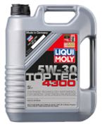 Liqui Moly 4300 Top Tec Motor Oil 5W-30 5 L Liqui Moly 4300 Top Tec Motor Oil 5W-30 5 L