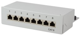 LogiLink Patch Panel Desktop Cat.6 8-Port (NP0016A) LogiLink Patch Panel Desktop Cat.6 8-Port (NP0016A)