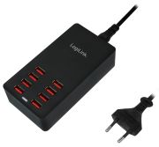 LogiLink USB desktop charging adapter 8x USB port (PA0140) LogiLink USB desktop charging adapter 8x USB port (PA0140)