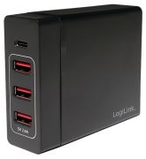 LogiLink USB desktop charging adapter 3x USB-A + 1x USB-C (PA0122) LogiLink USB desktop charging adapter 3x USB-A + 1x USB-C (PA0122)