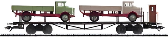 Märklin Vehicle transporter with truck (SSw 07) 46285 Märklin Vehicle transporter with truck (SSw 07) 46285