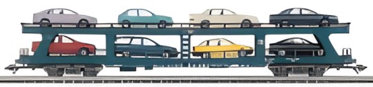 Märklin Passenger train car transporter 4234 Märklin Passenger train car transporter 4234