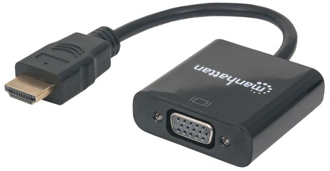 Manhattan HDMI to VGA Converter (151467) Manhattan HDMI to VGA Converter (151467)