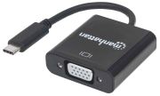 Manhattan USB 3.1 Type C to VGA Converter 151771 Manhattan USB 3.1 Type C to VGA Converter 151771
