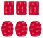 Mantona 3M Adhesive Pad Set 6 Pieces Mantona 3M Adhesive Pad Set 6 Pieces