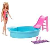 Mattel Barbie pool and doll Mattel Barbie pool and doll