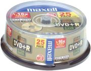 Maxell DVD+R 16x 4.7GB 25 spindle (275525.10) Maxell DVD+R 16x 4.7GB 25 spindle (275525.10)