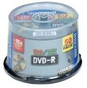 Maxell DVD-R 16x 4.7GB 50 spindle (275610.20) Maxell DVD-R 16x 4.7GB 50 spindle (275610.20)