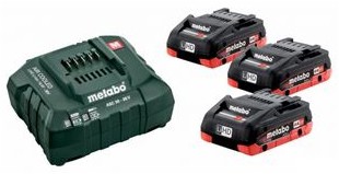 Metabo Basic set 3 x LiHD 4.0 Ah (685132000) Metabo Basic set 3 x LiHD 4.0 Ah (685132000)