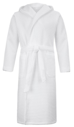 Möve Piqué hooded coat Möve Piqué hooded coat