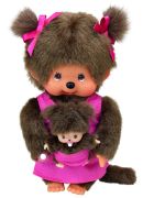 Monchhichi Mother and Child Monchhichi Mother and Child