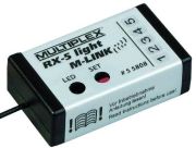 Multiplex Receiver RX-5 light M-LINK 2.4 GHz 55808 Multiplex Receiver RX-5 light M-LINK 2.4 GHz 55808