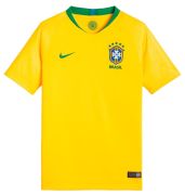 NIKE 2018 Brazil CBF Stadium Home Kids Jersey NIKE 2018 Brazil CBF Stadium Home Kids Jersey