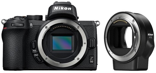 Nikon Z 50 + FTZ Nikon Z 50 + FTZ