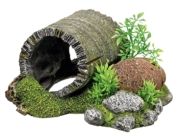 Nobby Aqua Ornaments Wooden Tunnel with Plants (28268) Nobby Aqua Ornaments Wooden Tunnel with Plants (28268)