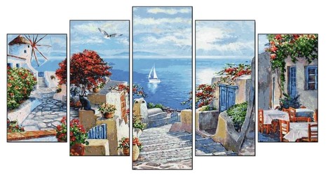 Noris Paint by Numbers - Mykonos Noris Paint by Numbers - Mykonos