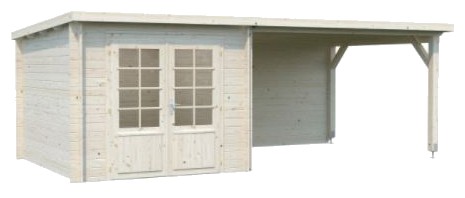 Palmako Ella 6.9 + 10.0 m² natural finish Palmako Ella 6.9 + 10.0 m² natural finish