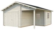 Palmako Roger 21.9 + 5.2 m² with natural wood gate Palmako Roger 21.9 + 5.2 m² with natural wood gate