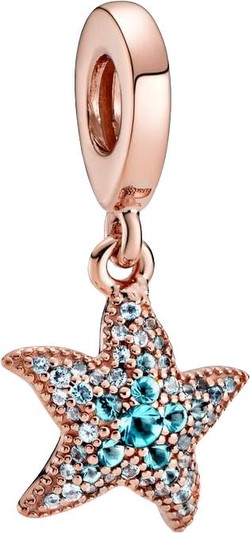 Pandora Sparkling Starfish Charm Pendant (788942C01) Pandora Sparkling Starfish Charm Pendant (788942C01)