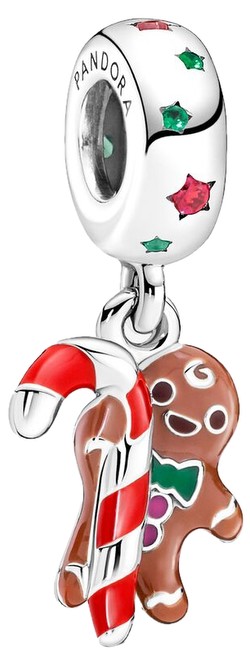 Pandora Gingerbread Man Charm Pendant (799637C01) Pandora Gingerbread Man Charm Pendant (799637C01)