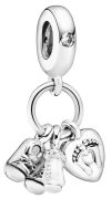 Pandora Pacifier and Baby Shoes Charm Pendant (798106CZ) Pandora Pacifier and Baby Shoes Charm Pendant (798106CZ)