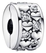 Pandora Infinity Heart Sparkling Clip Charm (792235C01) Pandora Infinity Heart Sparkling Clip Charm (792235C01)