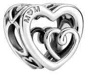 Pandora Entwined Infinity Hearts Charm (790800C00) Pandora Entwined Infinity Hearts Charm (790800C00)