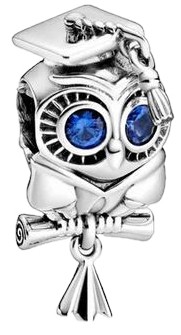 Pandora Weise Eule Graduation Charm (798907C01) Pandora Weise Eule Graduation Charm (798907C01)