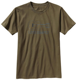 Patagonia Live Simply Guitar T-Shirt Men Patagonia Live Simply Guitar T-Shirt Men