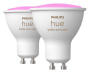 Philips Hue White and Color Ambience GU10 Twin Pack (8719514340084) Philips Hue White and Color Ambience GU10 Twin Pack (8719514340084)