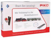 Piko Starter Set with Trackbed Passenger Train Steam Locomotive with Tender (57112) Piko Starter Set with Trackbed Passenger Train Steam Locomotive with Tender (57112)