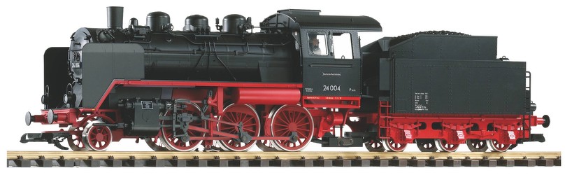 Piko G steam locomotive with tender BR 24 (37222) Piko G steam locomotive with tender BR 24 (37222)